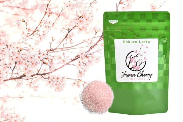 Japanese Sakura Cherry Blossom Latte Drink Mix And Powder 